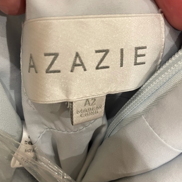 Azazie Mist Bridesmaid dress - Picture 8 of 9